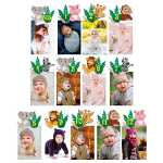 메이 유시 맞춤형 생일 파티 장식 사진 소품 아기 첫 번째 생일 사진 배너의 그림