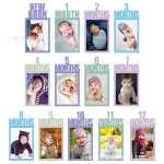 메이 유시 맞춤형 생일 파티 장식 사진 소품 아기 첫 번째 생일 사진 배너의 그림