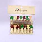 사진 클립 사진 클립 나무 작은 클립 작은 나무 클립 사진 벽 소품 활동 클립 영어 편지의 그림