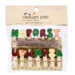 사진 클립 사진 클립 나무 작은 클립 작은 나무 클립 사진 벽 소품 활동 클립 영어 편지의 그림