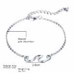 크로스 보더 심플 패션 발찌의 그림