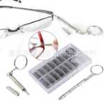 1000pcs/박스 안경 나사 액세서리 박스의 그림