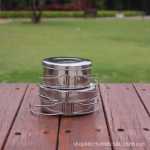 크로스 보더 핫 세일 야외 스테인레스 스틸 조리기구 세트의 그림