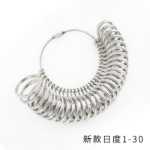 링 링 측정 링 링 측정 링 링 사이즈 측정 링 눈금자 링 링 핑거 링 측정 도구의 그림