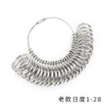 링 링 측정 링 링 측정 링 링 사이즈 측정 링 눈금자 링 링 핑거 링 측정 도구의 그림