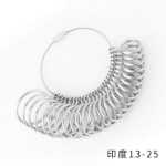 링 링 측정 링 링 측정 링 링 사이즈 측정 링 눈금자 링 링 핑거 링 측정 도구의 그림