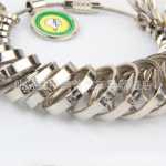 반지 측정 도구 반지 밴드 반지 측정 막대 반지 사이즈 측정 도구 주얼리 도구의 그림