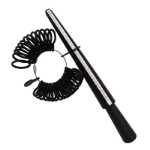 인디 플라스틱 링 측정 지팡이 측정  측정 도구의 그림