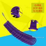 인디 플라스틱 링 측정 지팡이 측정  측정 도구의 그림