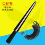 인디 플라스틱 링 측정 지팡이 측정  측정 도구의 그림