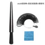 인디 플라스틱 링 측정 지팡이 측정  측정 도구의 그림