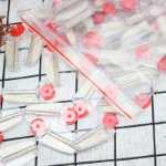 부싯돌 칩 부싯돌 라이터 액세서리 라이터 소모품 코튼 칩 부싯돌의 그림