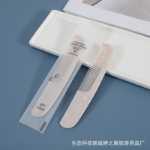 호텔 세면도구호텔 & 비앤비 소모품치약이 포함된 칫솔부드러운 칫솔모 칫솔 세트의 그림