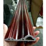 PVC 장식 라인 모조 대리석의 그림