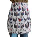 달걀 수집 스커트 달걀 수집 앞치마 달걀 수집 멀티 포켓 앞치마 달걀 수집 가방의 그림