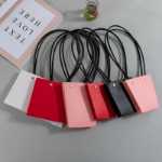 꽃 토트 백 적층 크래프트 종이 봉투 꽃 포장 백 토트 백 종이 봉투 꽃 상자 꽃 포장 백의 그림