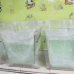 아기 수영 가방의 그림