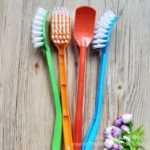 화장실 브러시의 그림