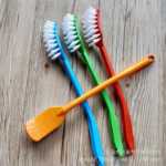 화장실 브러시의 그림