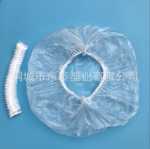 일회용 샤워 캡 헤드 커버 탄성 입 스트립 모양의 플라스틱 pe 두꺼운 호텔 호텔 머리 염색 베이킹 오일 목욕 제조 업체의 그림