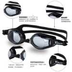 수영 고글 Ruihe 정품 RH7500 미러 김서림 방지의 그림