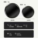 자동차 원형 미끄럼 방지 매트의 그림