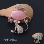 동물 보석 여우 펜던트의 그림