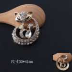 동물 보석 여우 펜던트의 그림