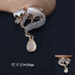 동물 보석 여우 펜던트의 그림