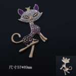 동물 보석 여우 펜던트의 그림