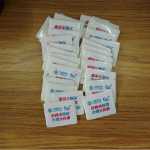 휴대폰 물티슈의 그림