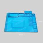 휴대폰 컴퓨터 디지털 수리 작업 매트의 그림