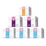 음이온 생리대의 그림