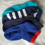 어린이 일회용 양말의 그림