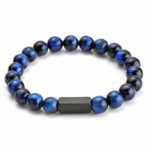 쥬얼리 8mm 구슬 블랙 / 남성 여성 팔찌의 그림