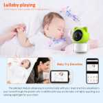 그래피티 5 인치 듀얼 모드 베이비 모니터의 그림