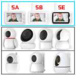 그래피티 5 인치 듀얼 모드 베이비 모니터의 그림