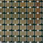 휴대 전화 SIM 카드 회로 기판의 그림