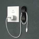 휴대폰 충전기 플러그 고정 케이블의 그림