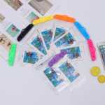 PVC 휴대 전화 투명 방수 가방의 그림