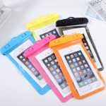 PVC 휴대 전화 방수 가방의 그림