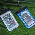 휴대 전화 방수 가방의 그림