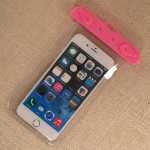 휴대 전화 방수 가방의 그림