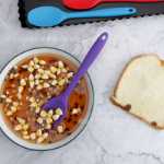 실리콘 일체형 스푼의 그림