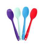 실리콘 일체형 스푼의 그림