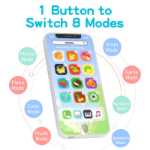 어린이 휴대 전화 장난감의 그림