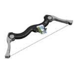 가상 현실 스마트 게임 활과 화살의 그림