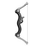 가상 현실 스마트 게임 활과 화살의 그림