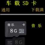 휴대 전화 MP3 / MP4 메모리 카드의 그림