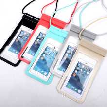 패브릭 PU 휴대 전화 방수 가방의 그림